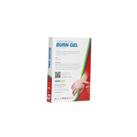 Hydrogel Burn Gel 3.5g Sachet 5pk - Modern Teaching Aids NZ
