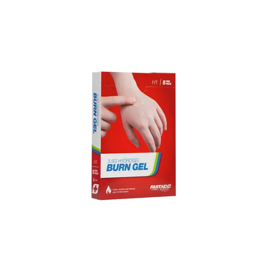 Hydrogel Burn Gel 3.5g Sachet 5pk - Modern Teaching Aids NZ