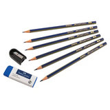 Graphite Sketch Set - 8 Piece - Modern Teaching Aids NZ