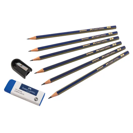 Graphite Sketch Set - 8 Piece - Modern Teaching Aids NZ