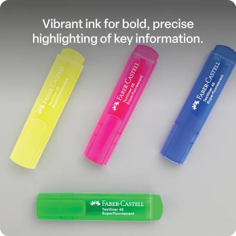 Faber Castell Textliner Ice Highlighters - Pack of 4