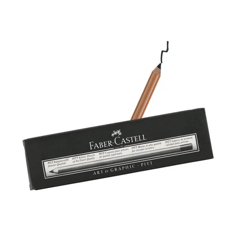Faber Castell Charcoal Pencil Medium Pk 6 - Modern Teaching Aids NZ