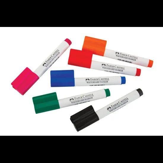 Faber Castel Connector Whiteboard Markers Asst - Pack of 10 - Modern Teaching Aids NZ