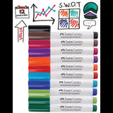Faber Castel Connector Whiteboard Markers Asst - Pack of 10 - Modern Teaching Aids NZ