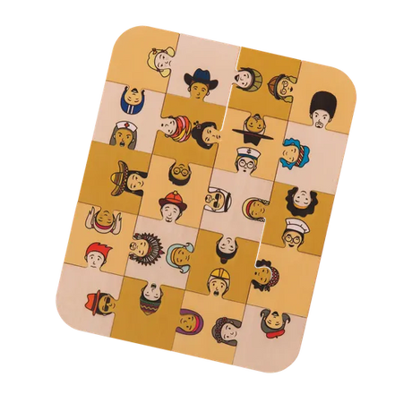 Faces of the World Puzzle - Modern Teaching Aids NZ