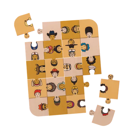 Faces of the World Puzzle - Modern Teaching Aids NZ