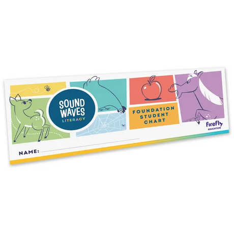 Sound Waves Spelling - Foundation Student Chart - Modern Teaching Aids NZ