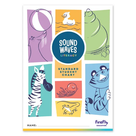 Sound Waves Spelling - Standard Student Chart - Modern Teaching Aids NZ