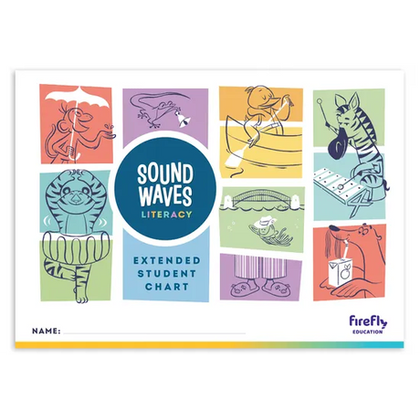 Sound Waves Spelling - Extented Student Chart - Modern Teaching Aids NZ