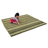 Botanica Striped Rug - 180 (L) x 180 (W) cm - Modern Teaching Aids NZ