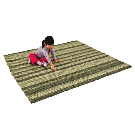 Botanica Striped Rug - 180 (L) x 180 (W) cm - Modern Teaching Aids NZ