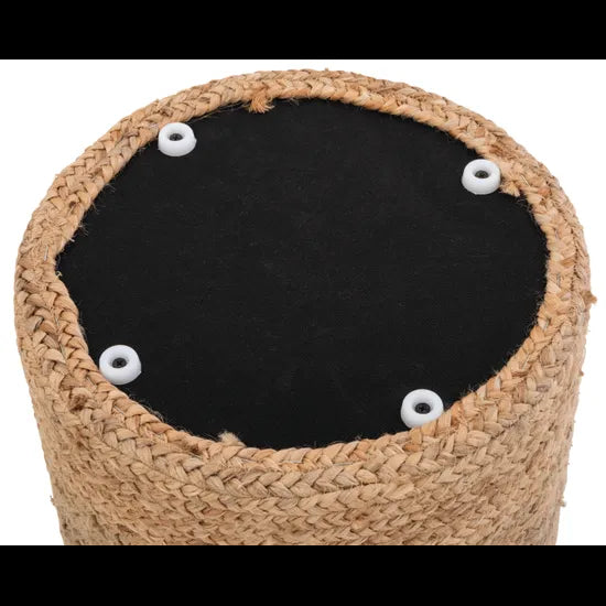 MTA Spaces - Round Jute Pouf - Modern Teaching Aids NZ