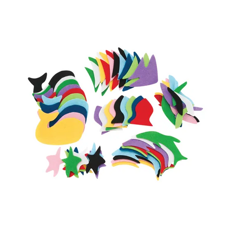 Felt Sea Life Shapes - Pack of 50 - Modern Teaching Aids NZ