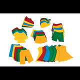 Felt Clothing - Pack of 50 - Modern Teaching Aids NZ