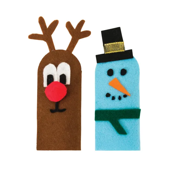 Felt Finger Puppets - Pack of 30 - Modern Teaching Aids NZ