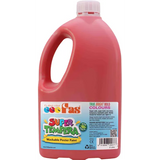 FAS Super Tempera Paint - Red Crimson 2 Litre - Modern Teaching Aids NZ