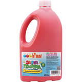 FAS Super Tempera Paint - Brilliant Red 2 Litre - Modern Teaching Aids NZ
