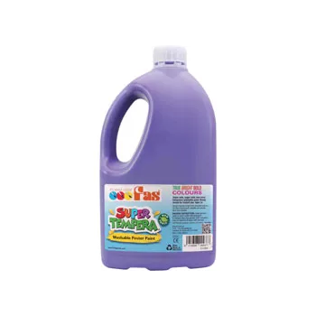 FAS Super Tempera Paint - Violet 2 Litre - Modern Teaching Aids NZ
