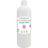 Creatistics Acrylic Paint 1L - White - Modern Teaching Aids NZ