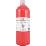 Creatistics Acrylic Paint 1L - Set of 10 - Modern Teaching Aids NZ