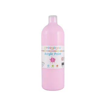 Creatistics Acrylic Paint 1L - Pink - Modern Teaching Aids NZ
