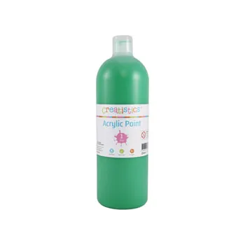 Creatistics Acrylic Paint 1L - Green - Modern Teaching Aids NZ