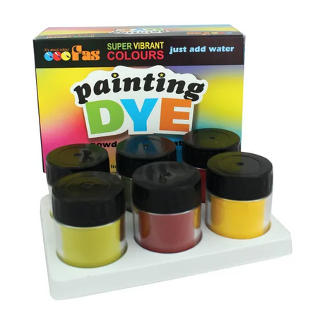 Vegetable Powder Dyes Primary Set of 6 - Modern Teaching Aids NZ