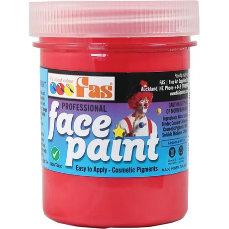 Pro Body & Face Paint 120ml Red - Modern Teaching Aids NZ