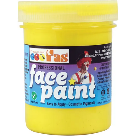 Pro Body & Face Paint 120ml Yellow - Modern Teaching Aids NZ