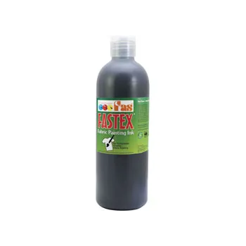 Fabric Ink 500ml - Black - Modern Teaching Aids NZ