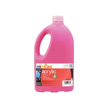 Student Acrylic Paint - Magenta 2 Litre - Modern Teaching Aids NZ