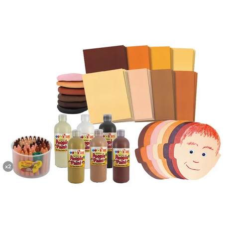 Inclusive Skin Tone Craft Pack - Modern Teaching Aids NZ