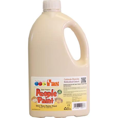 FAS Super Tempera People Paint 2 L - Pack of 6