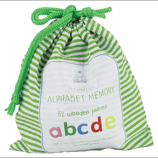 Freckled Frog Wooden Alphabet Discs - Modern Teaching Aids NZ