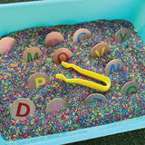 Freckled Frog Wooden Alphabet Discs - Modern Teaching Aids NZ