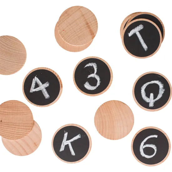 Freckled Frog Create & Play Matching Blackboard Discs - Set of 2 - Modern Teaching Aids NZ