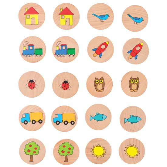 Matching Pairs Early Years - 20 Piecess - Modern Teaching Aids NZ