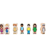 Village & Families Block Set of 50 - Modern Teaching Aids NZ