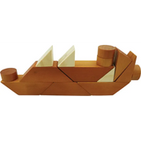 Two Toned Magnetic Wooden Blocks - 30 pieces - Modern Teaching Aids NZ