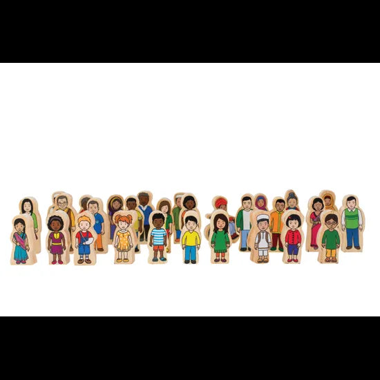 Families & Children Set of 30 - Modern Teaching Aids NZ