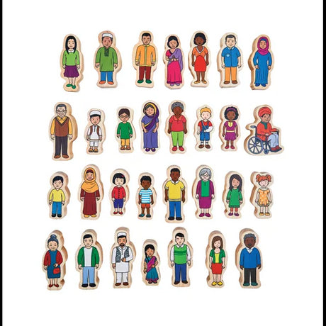 Families & Children Set of 30 - Modern Teaching Aids NZ