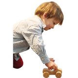 Wooden Car with Handle Set of 4 - Modern Teaching Aids NZ