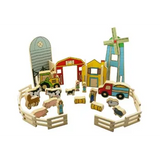 The Happy Architect Farm - 26 Pieces - Modern Teaching Aids NZ