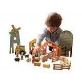 The Happy Architect Farm - 26 Pieces - Modern Teaching Aids NZ