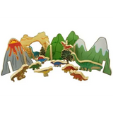 The Happy Architect Dinosaur World - 22 Pieces - Modern Teaching Aids NZ