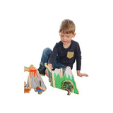 The Happy Architect Dinosaur World - 22 Pieces - Modern Teaching Aids NZ