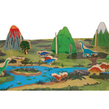 The Happy Architect Dinosaur World & Play Mat
