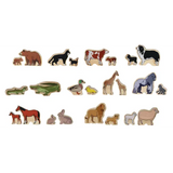The Village Animal Families - 24 Pieces - Modern Teaching Aids NZ