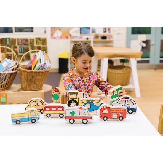 My Town Vehicle Set of 10 - Modern Teaching Aids NZ