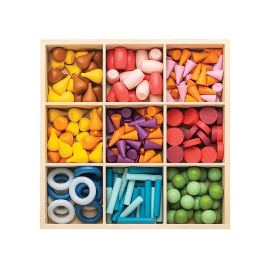 Sort and Design Blocks - 241 pieces - Modern Teaching Aids NZ